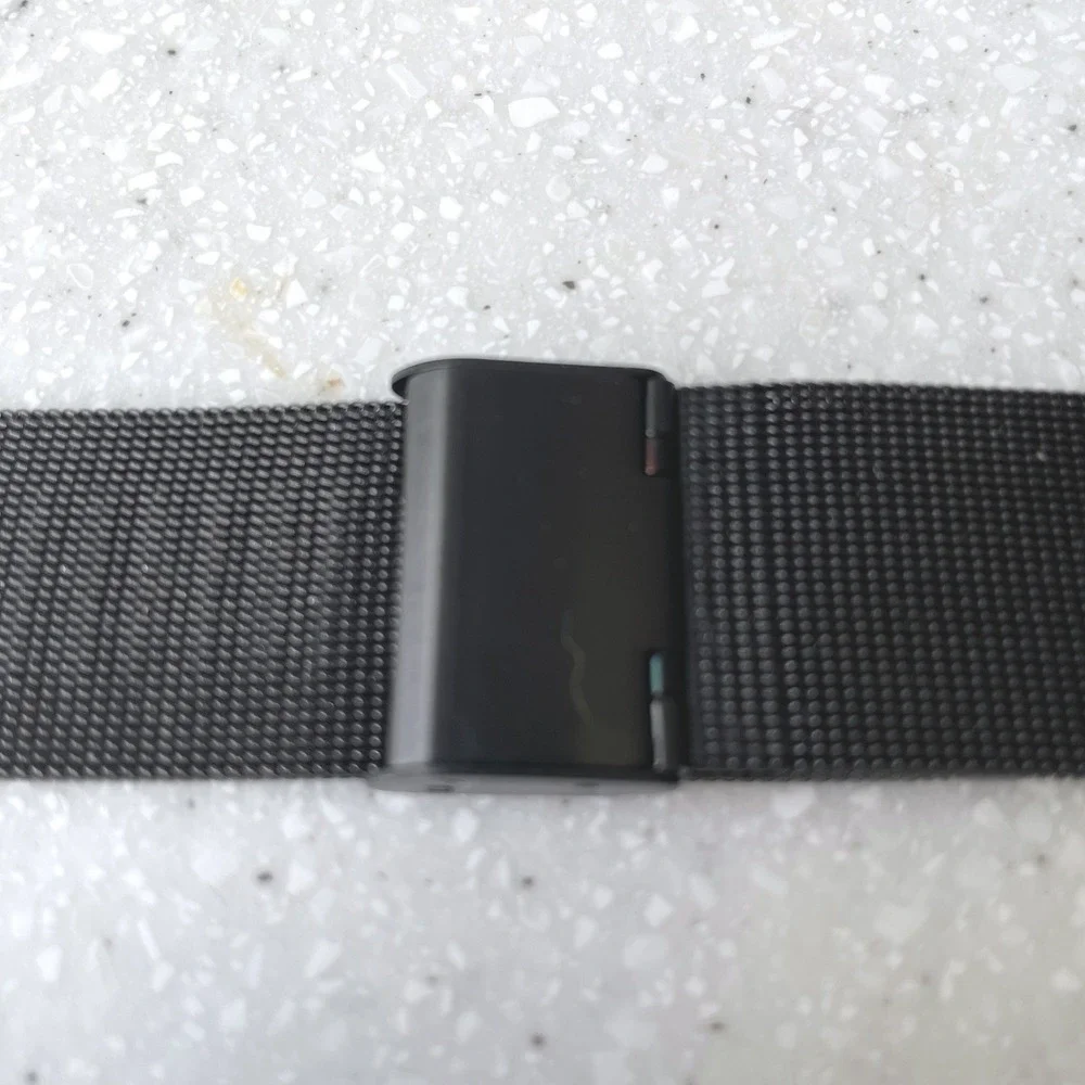 Black Stainless Steel Mesh Watch Band for Apple Watch 38/40/41mm Milanese Loop